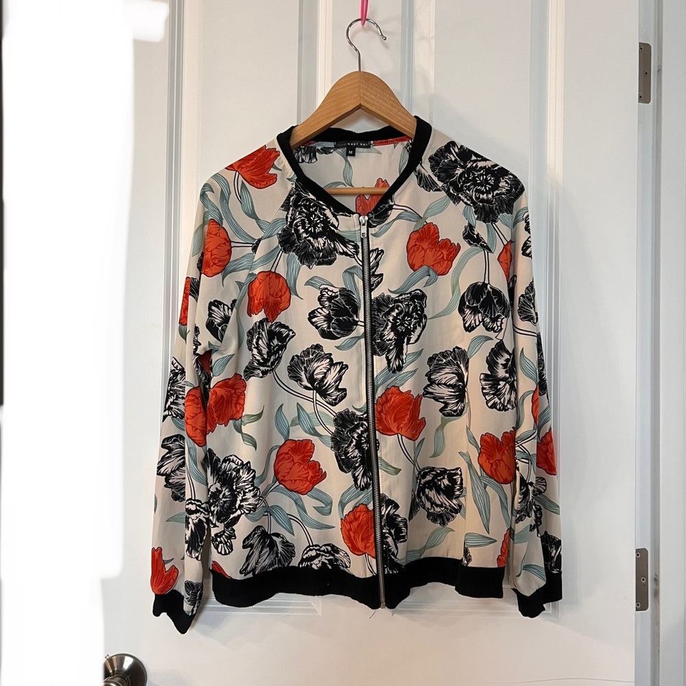 Light bomber jacket.
